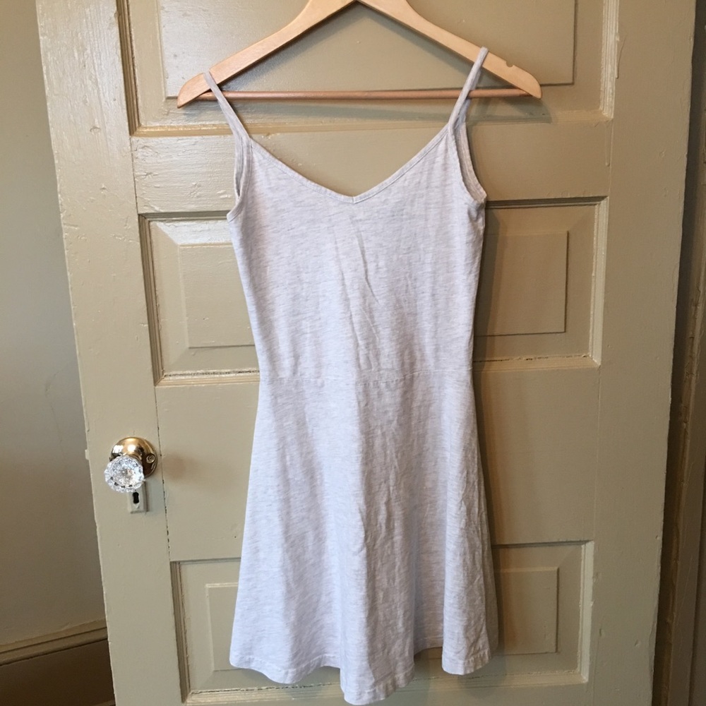 🌿 skater dress, heather grey, simple and comfy